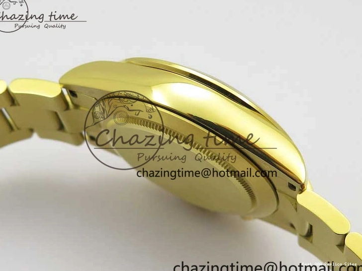 AAA Replica Watches and Daytona Noob YG Bracelet BestValue 904L SA Black Crystal Case Dial YG Best 1:1 2630 116508 Edition 0109